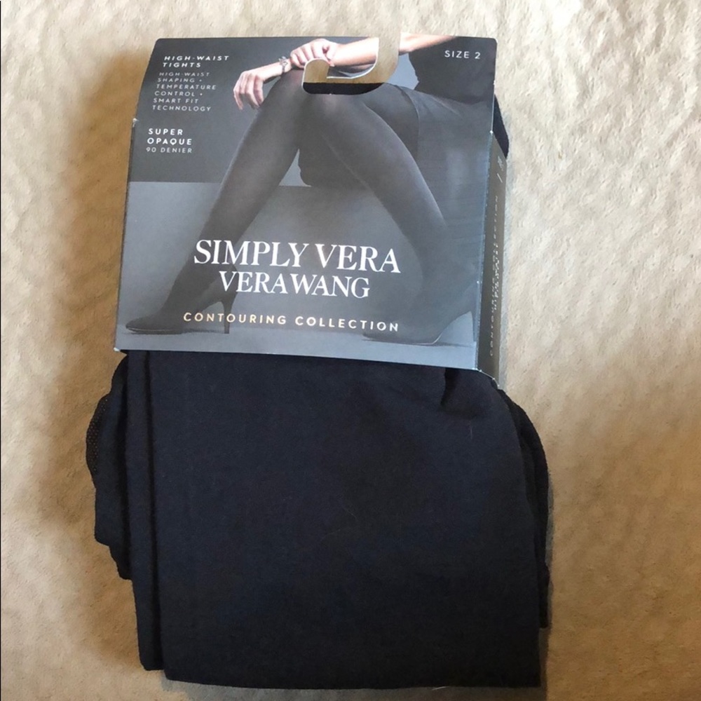 Vera wang tights size 2
